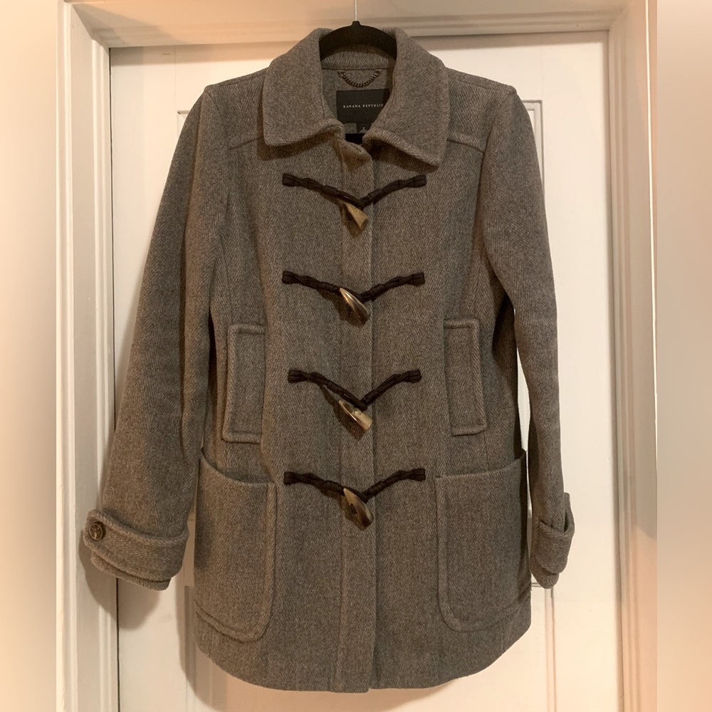 Banana Republic Wool Blend Coat - S